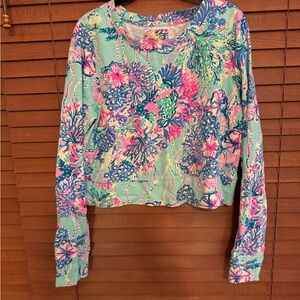 Lilly Pulitzer Alex Pullover multi beach you to it pull over